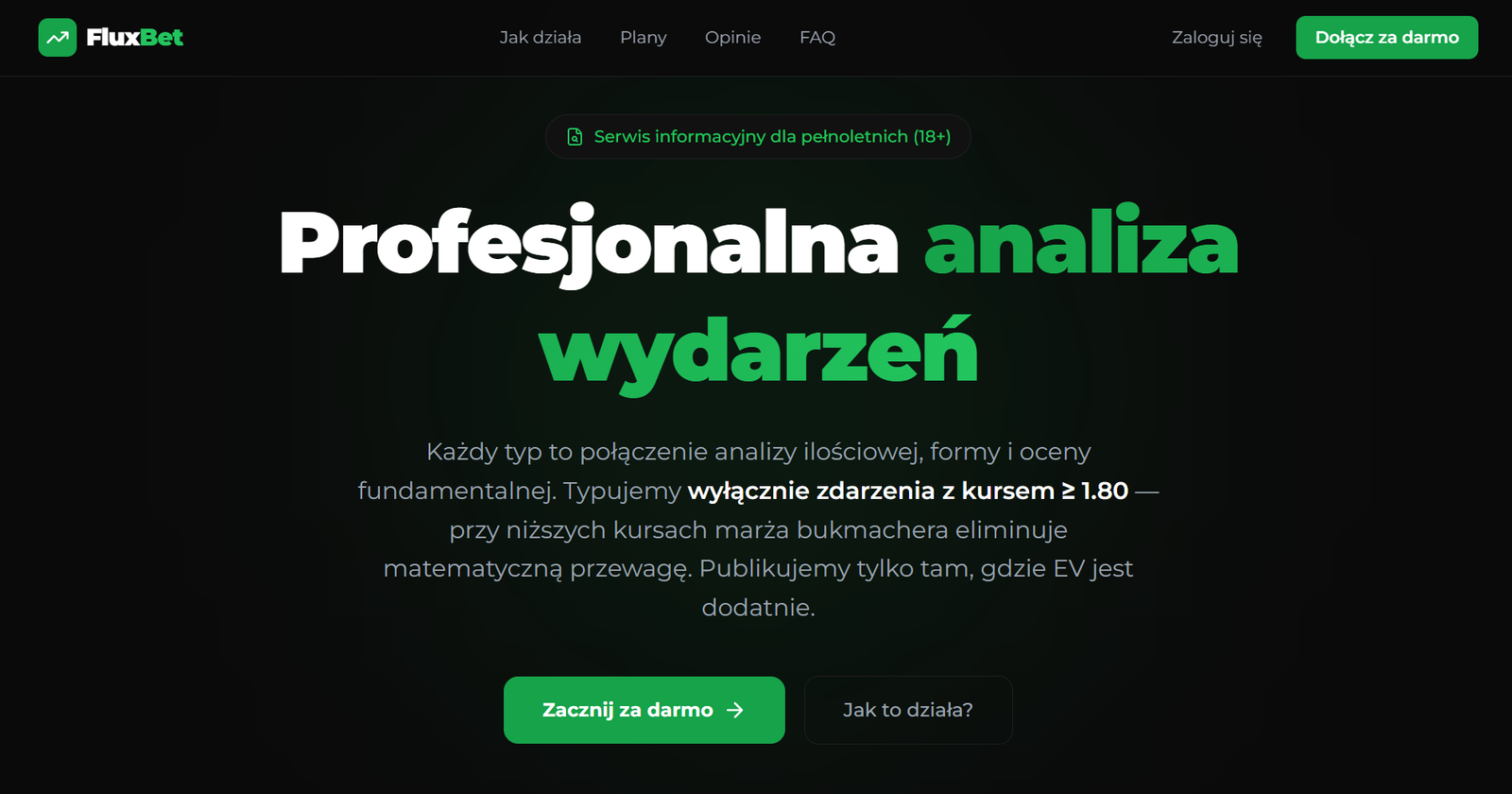 Aplikacja webowa FluxBet